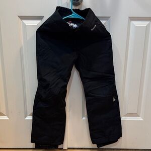 SPYDER KIDS Black Ski Pants BOY OR GIRL